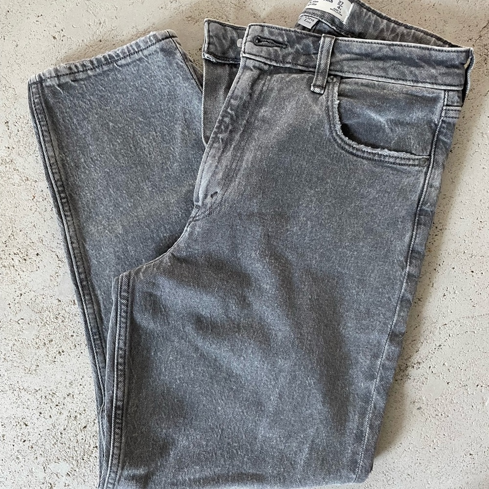 Abercrombie and Fitch Curve Love Mom High Rise 4S